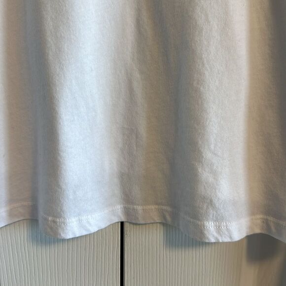 LAmade Women’s White Long Sleeve Crewneck Top, Size L - Picture 4 of 6